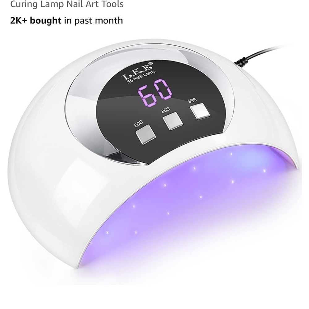 LKE White UV LED Nail Lamp (USED)